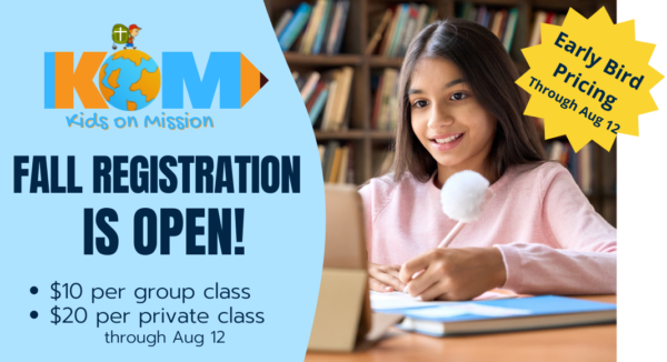 Kids on Mission: Registration for Online Spanish & Mandarin Classes is Open!