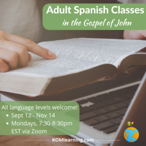 Kids on Mission: Now offering adult Spanish classes!