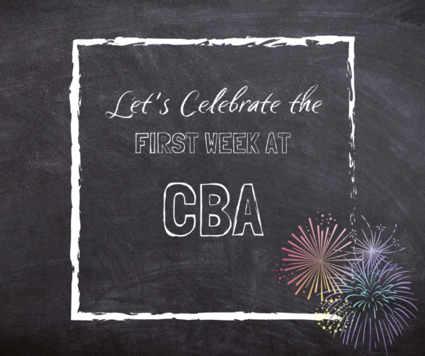 Celebrate the First Week of School!