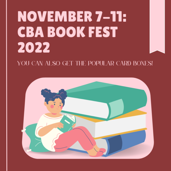 November 7-11: CBA Book Fest 2022