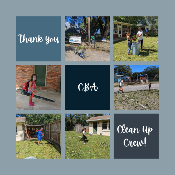 Thank You, CBA Storm Clean Up Crew!