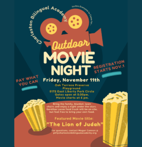 Register Now for November 11: CBA Family Movie Night: The Lion of Judah