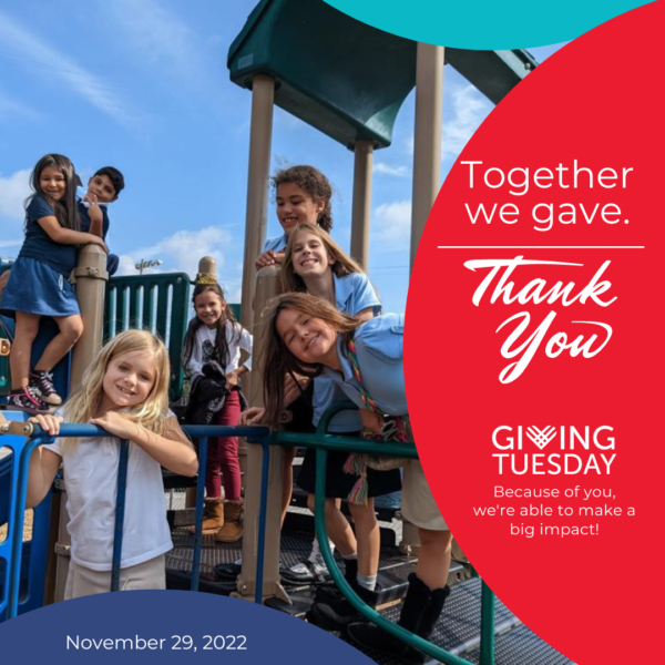 Thank you for donating on GivingTuesday!