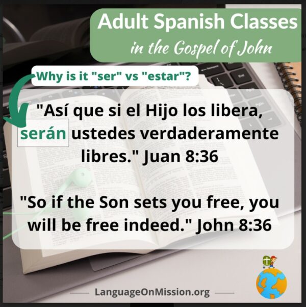 Adult Spanish Classes Start This Week!