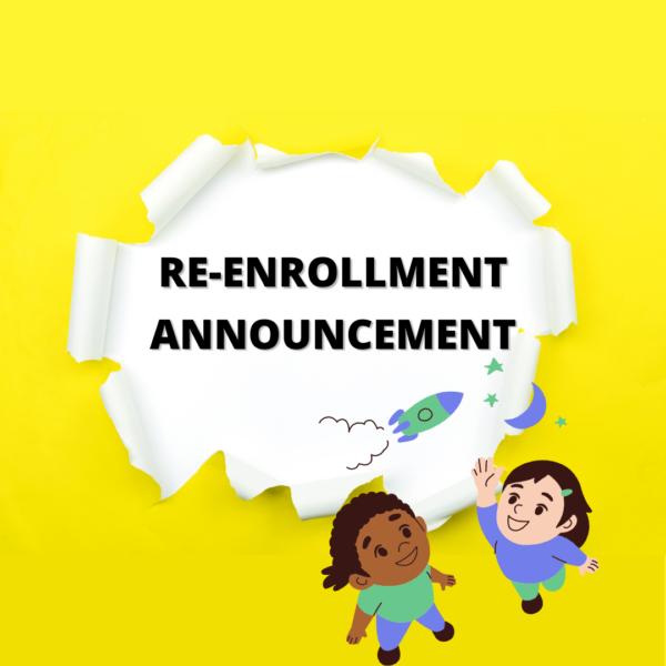 Re-Enrollment Announcement