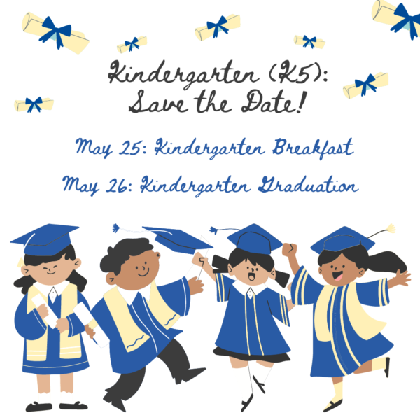 Early Childhood News and Tips: Save the Dates for Kindergarten Breakfast & Graduation