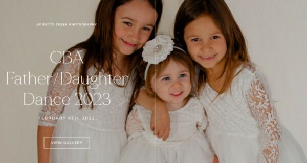 March 15: Deadline to download/order photos from the Father-Daughter Dance