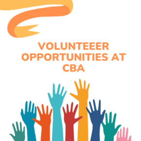 Volunteer Opportunites for CBA PTF