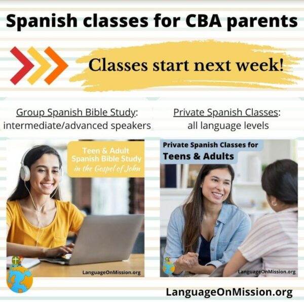 LOM's Adult Spanish Classes Start Next Week!