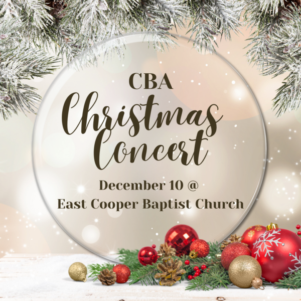 December 10: CBA Christmas Concert