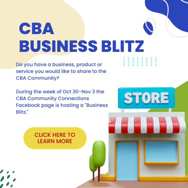 October 30-November 3: CBA Business Blitz