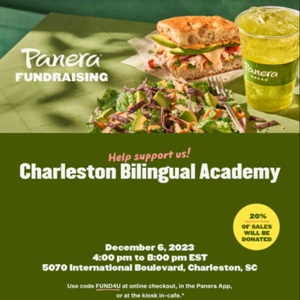 December 6: Panera Bread Spirit Night from 4:00pm-8:00pm