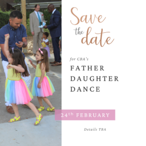 February 24: Annual CBA Father-Daughter Dance