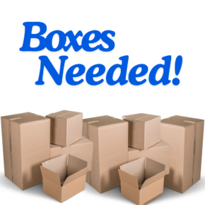 Boxes Needed for Moving Classrooms