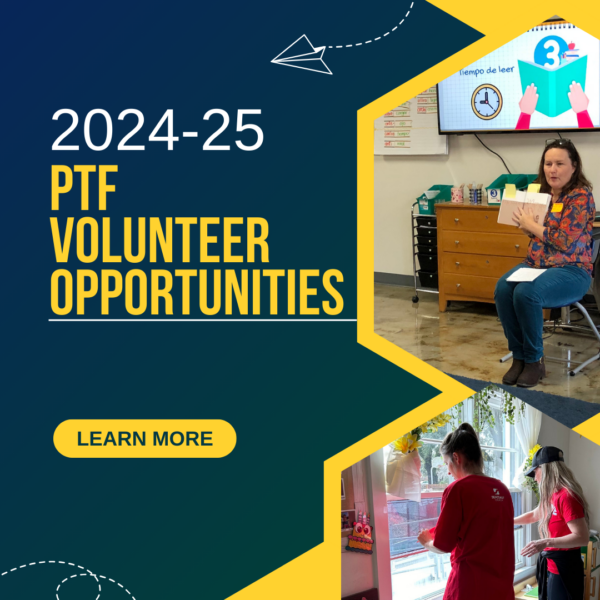 2024-25 PTF Volunteer Opportunities