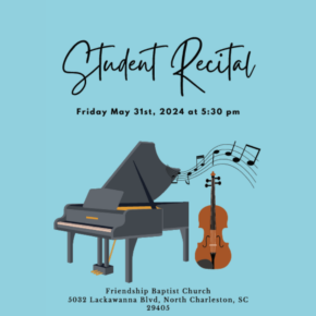 May 31: Piano Recital @ FBC