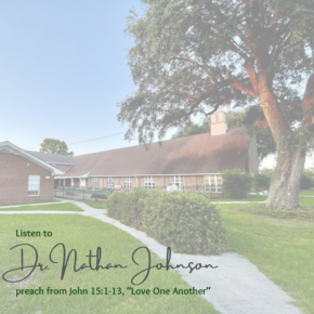 August 25: Dr. Johnson Preaching at Friendship Baptist Church